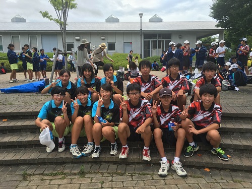 2016山ノ内中学校ソフトテニス3年生