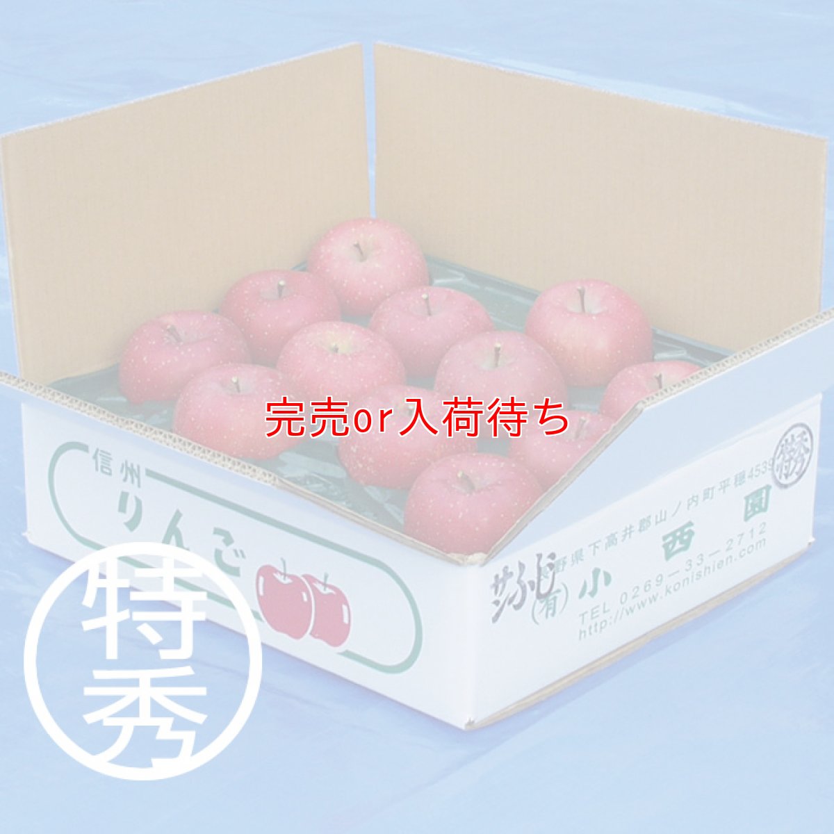 画像1: サンふじ　特秀　5ｋｇ (1)